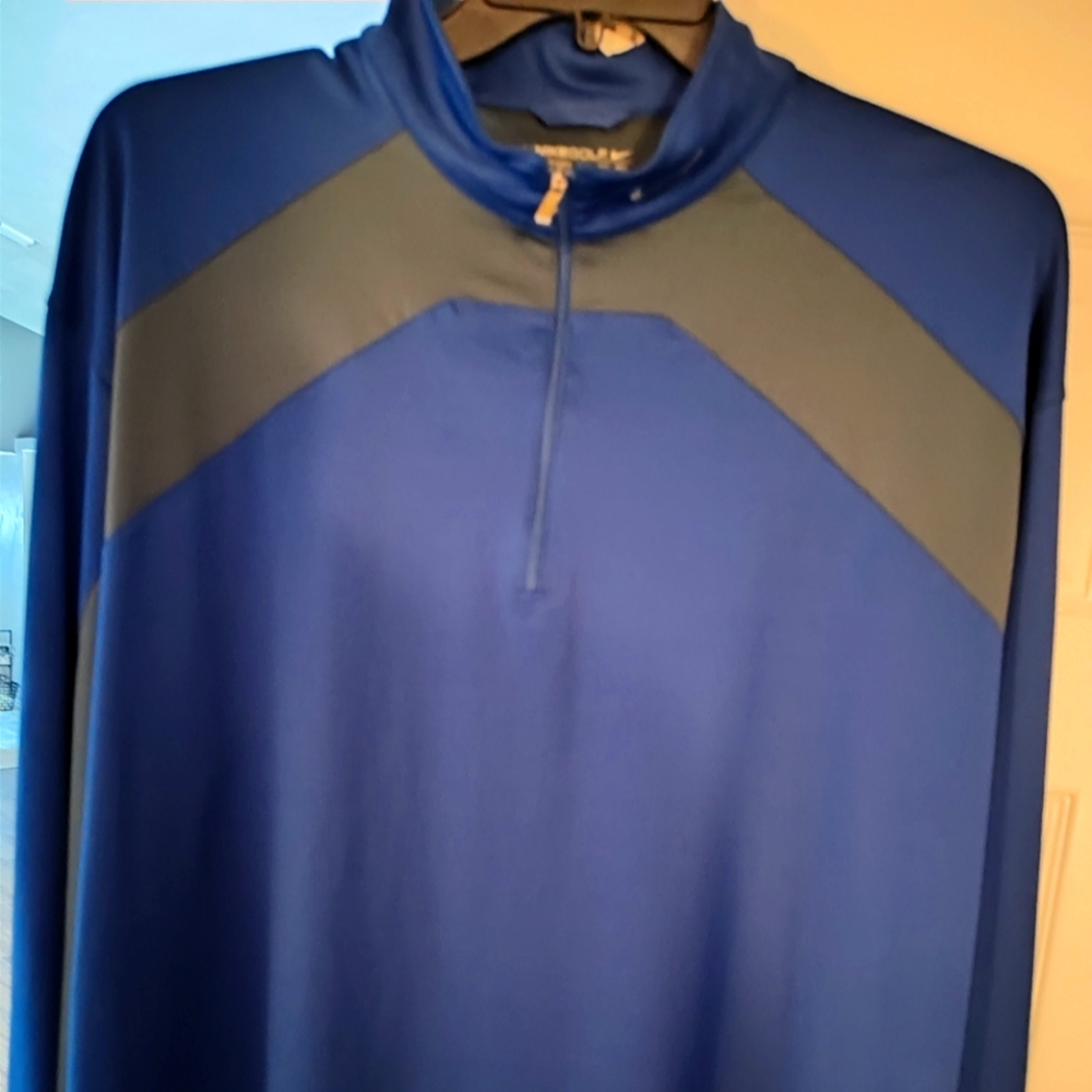 Nike Golf pullover & Under Armour polo XXL